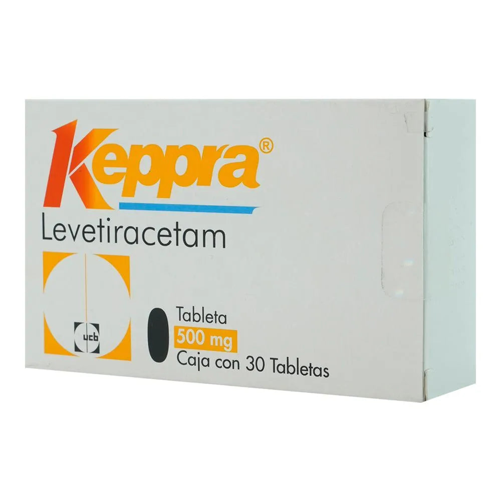 KEPPRA 500MG TABLETAS C/30