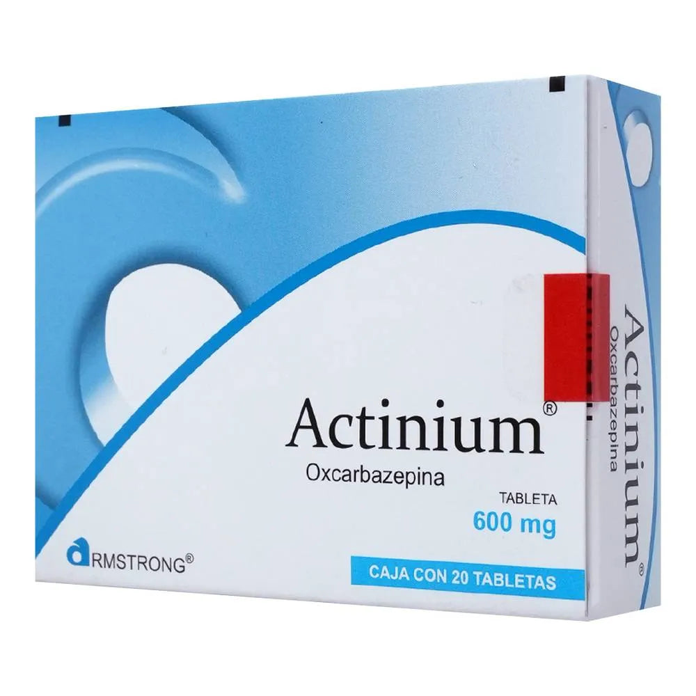 ACTINIUM 600MG TABLETAS C/20