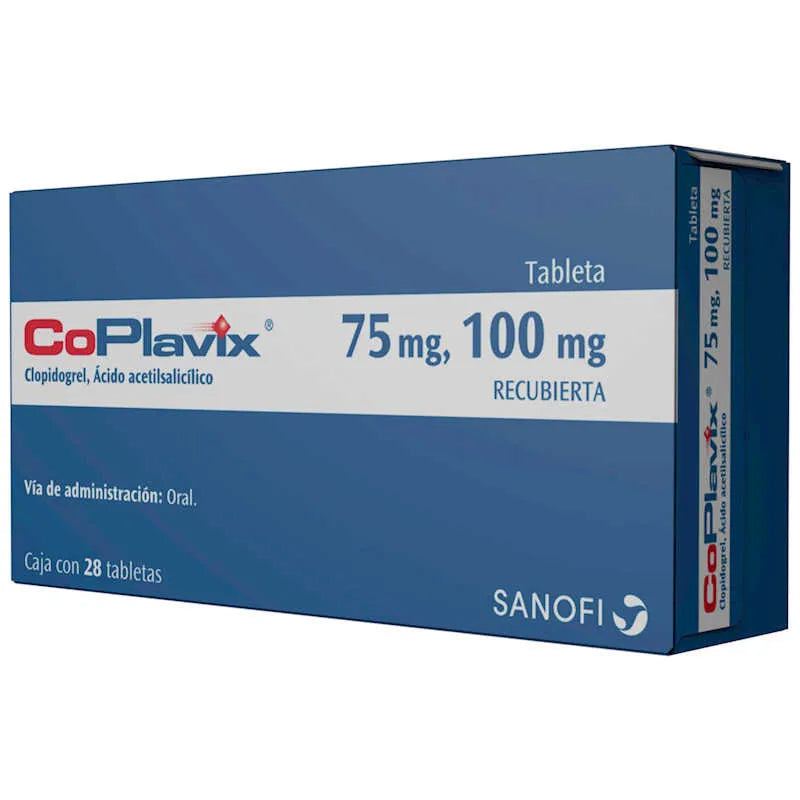COPLAVIX 75/100MG TABLETAS C/28