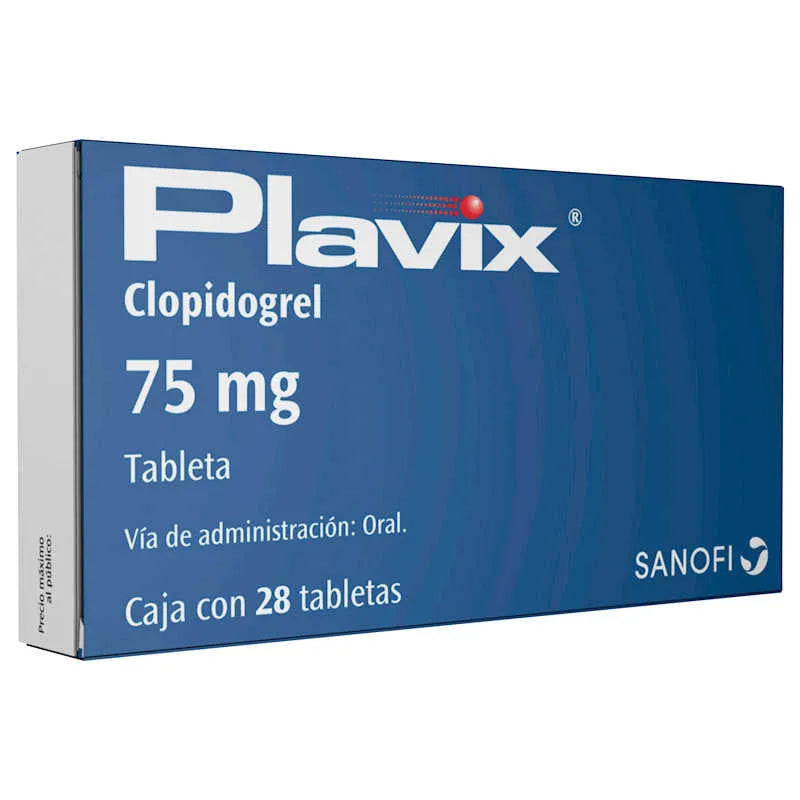 PLAVIX 75MG TABLETAS C/28