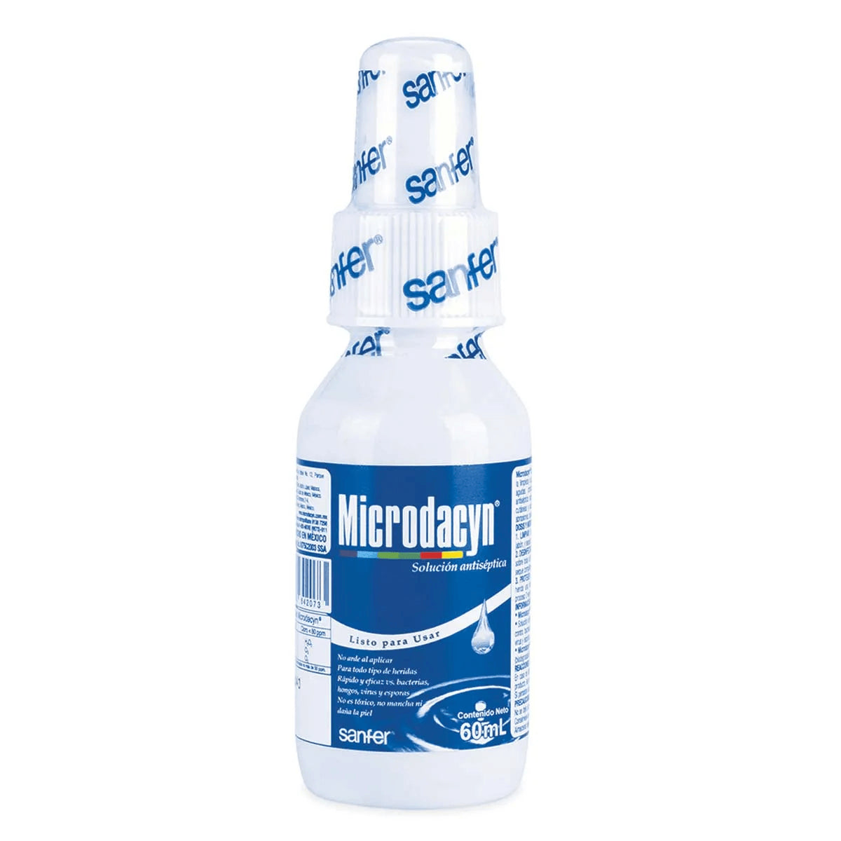 MICRODACYN SOLUCION ANTISEPTICA 60ML