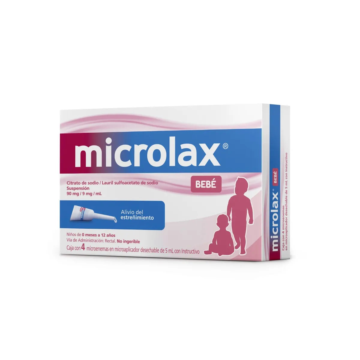 MICROLAX BEBE 90/9MG MICROENEMAS 5ML C/4
