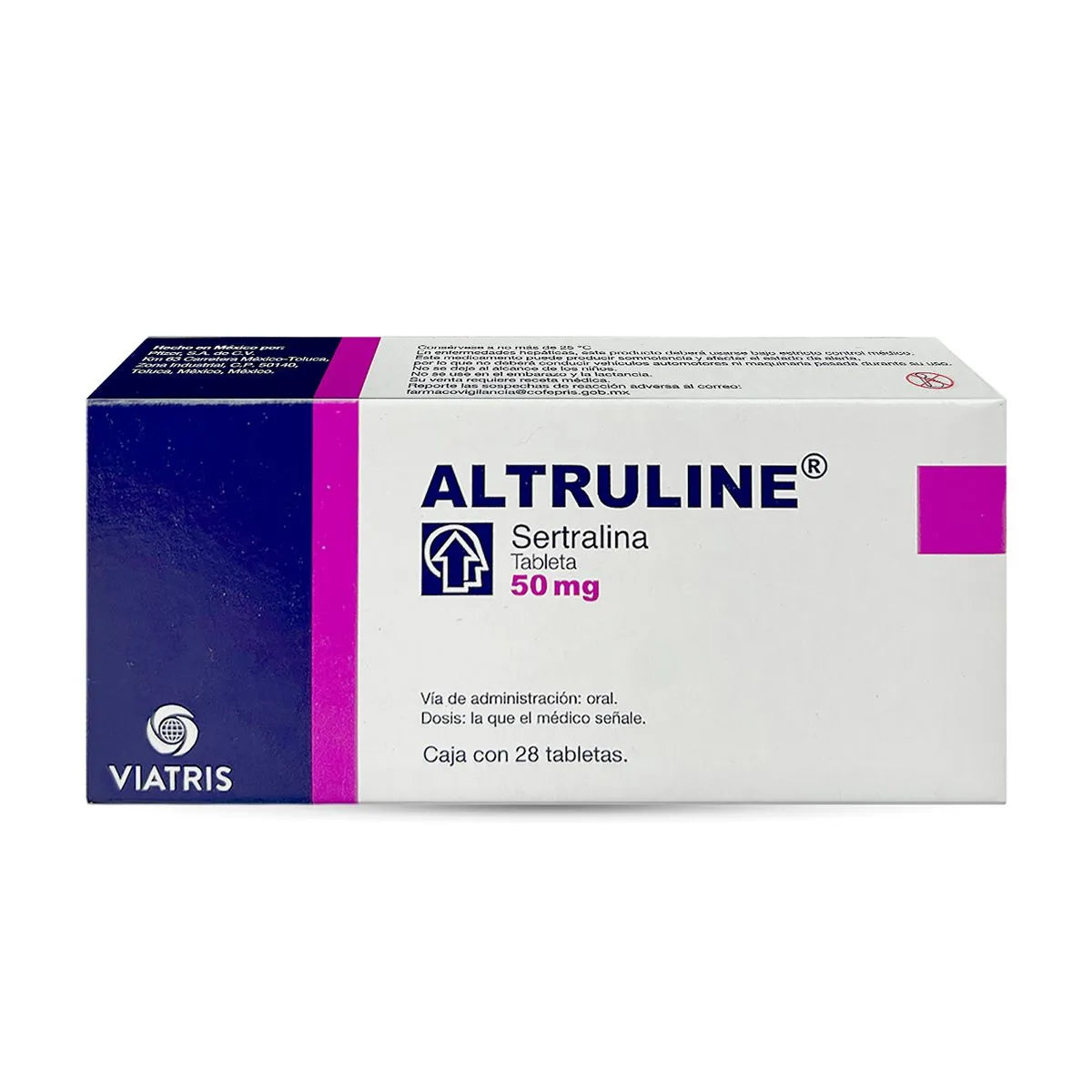 ALTRULINE 50MG TABLETAS C/28