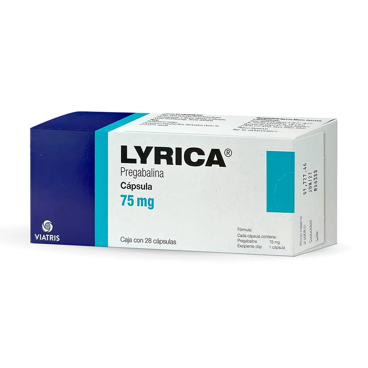 LYRICA 75MG CAPSULAS C/28